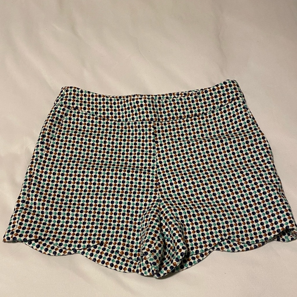 Anthropologie Scallop Shorts